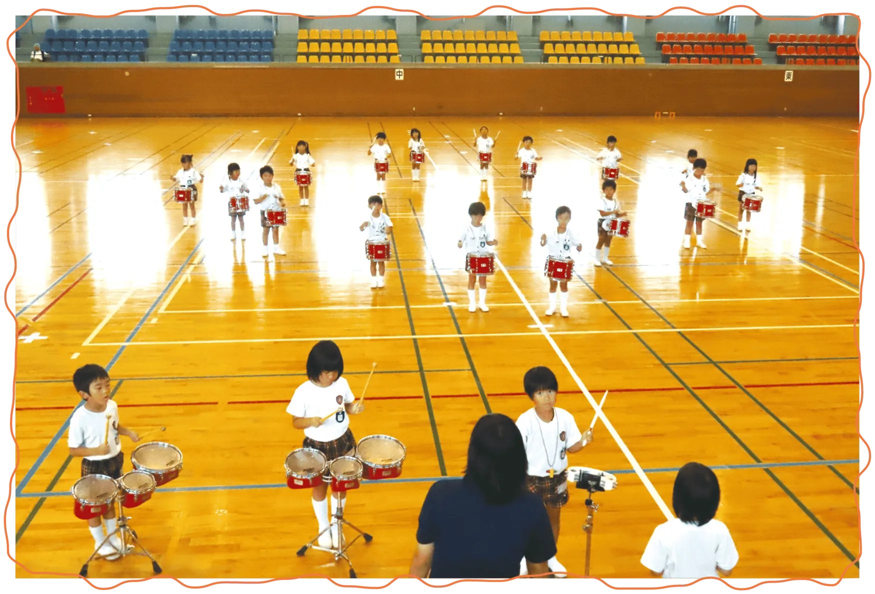 画像:マーチング